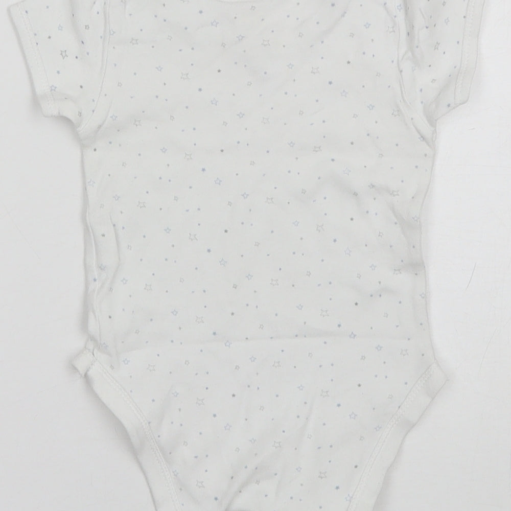 Early Days Baby White  Cotton Romper One-Piece Size 9-12 Months