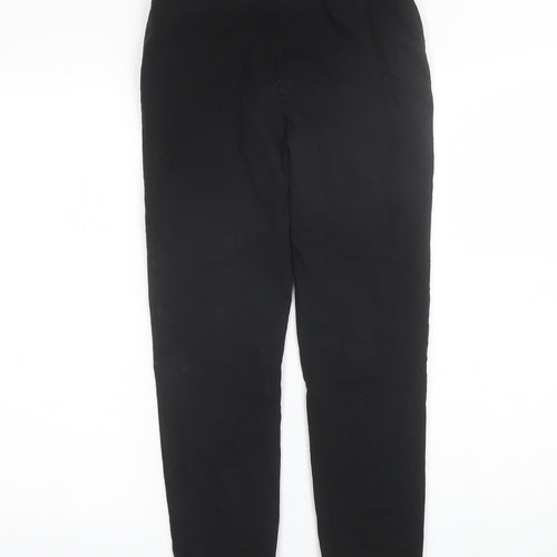 George Girls Black  Viscose Dress Pants Trousers Size 13-14 Years  Regular