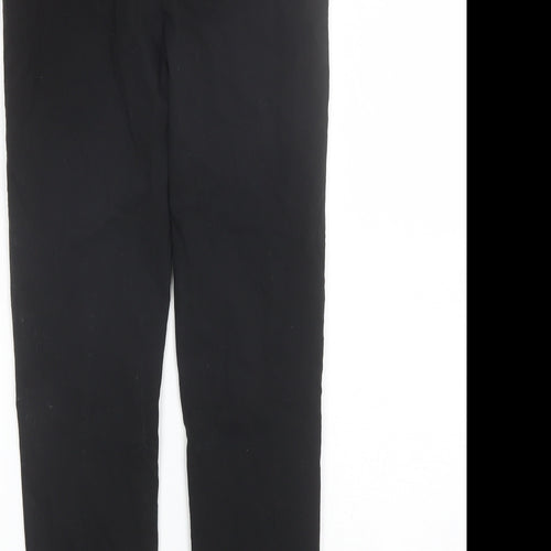 George Girls Black  Viscose Dress Pants Trousers Size 13-14 Years  Regular