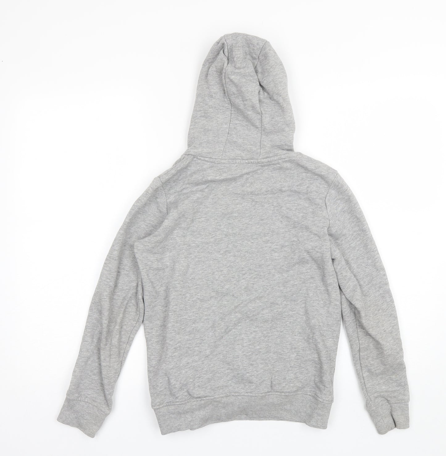 Brave Soul Boys Grey  Cotton Pullover Hoodie Size 9-10 Years