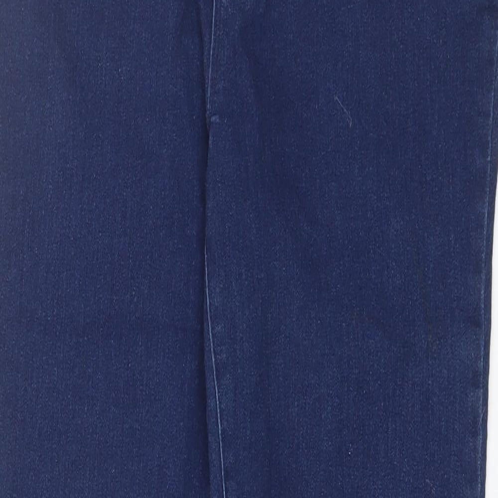 George Womens Blue  Cotton Jegging Jeans Size 14 L27 in Regular