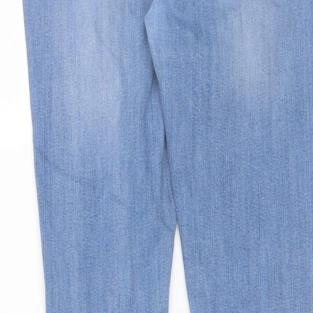 Hera Mens Blue  Cotton Skinny Jeans Size 34 L28 in Regular