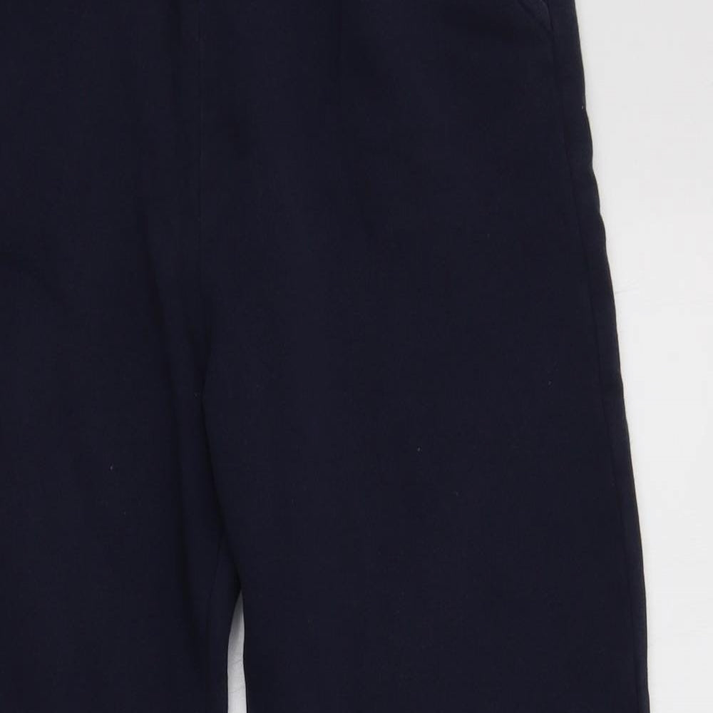 M&S Boys Blue  Cotton Jogger Trousers Size 13-14 Years  Regular
