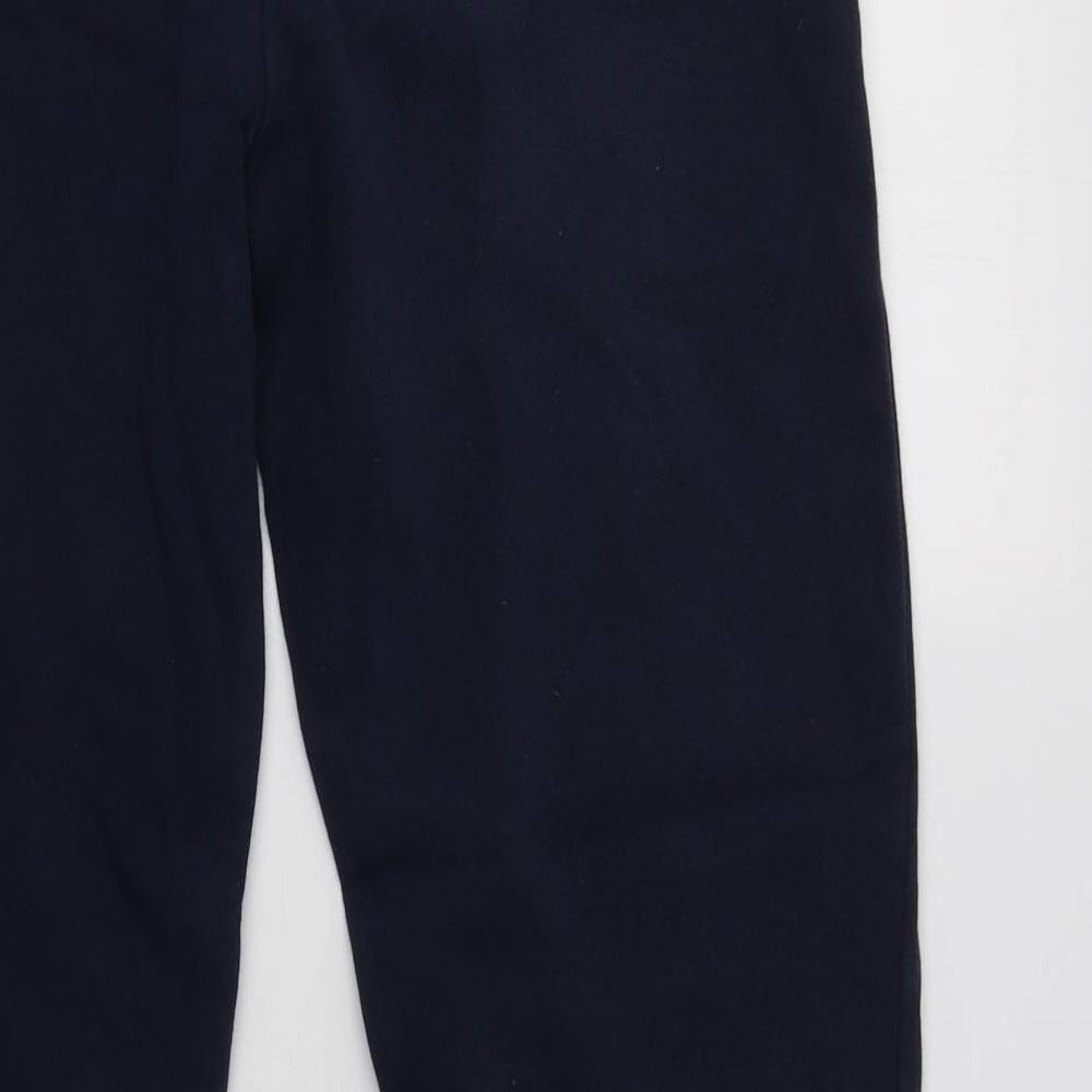 M&S Boys Blue  Cotton Jogger Trousers Size 13-14 Years  Regular