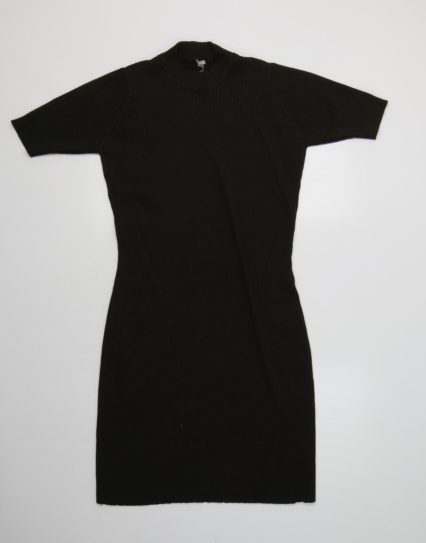 Anthology Womens Green  Viscose Bodycon  Size 24  Collared
