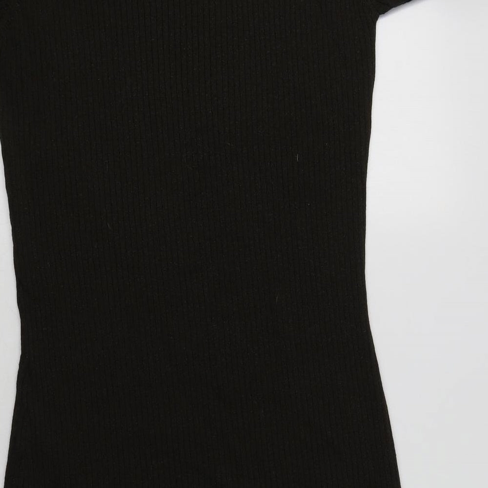 Anthology Womens Green  Viscose Bodycon  Size 24  Collared
