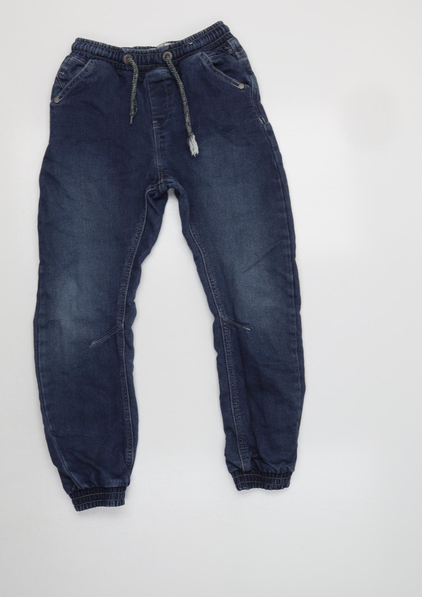 Matalan Boys Blue  Cotton Jogger Trousers Size 10 Years  Regular