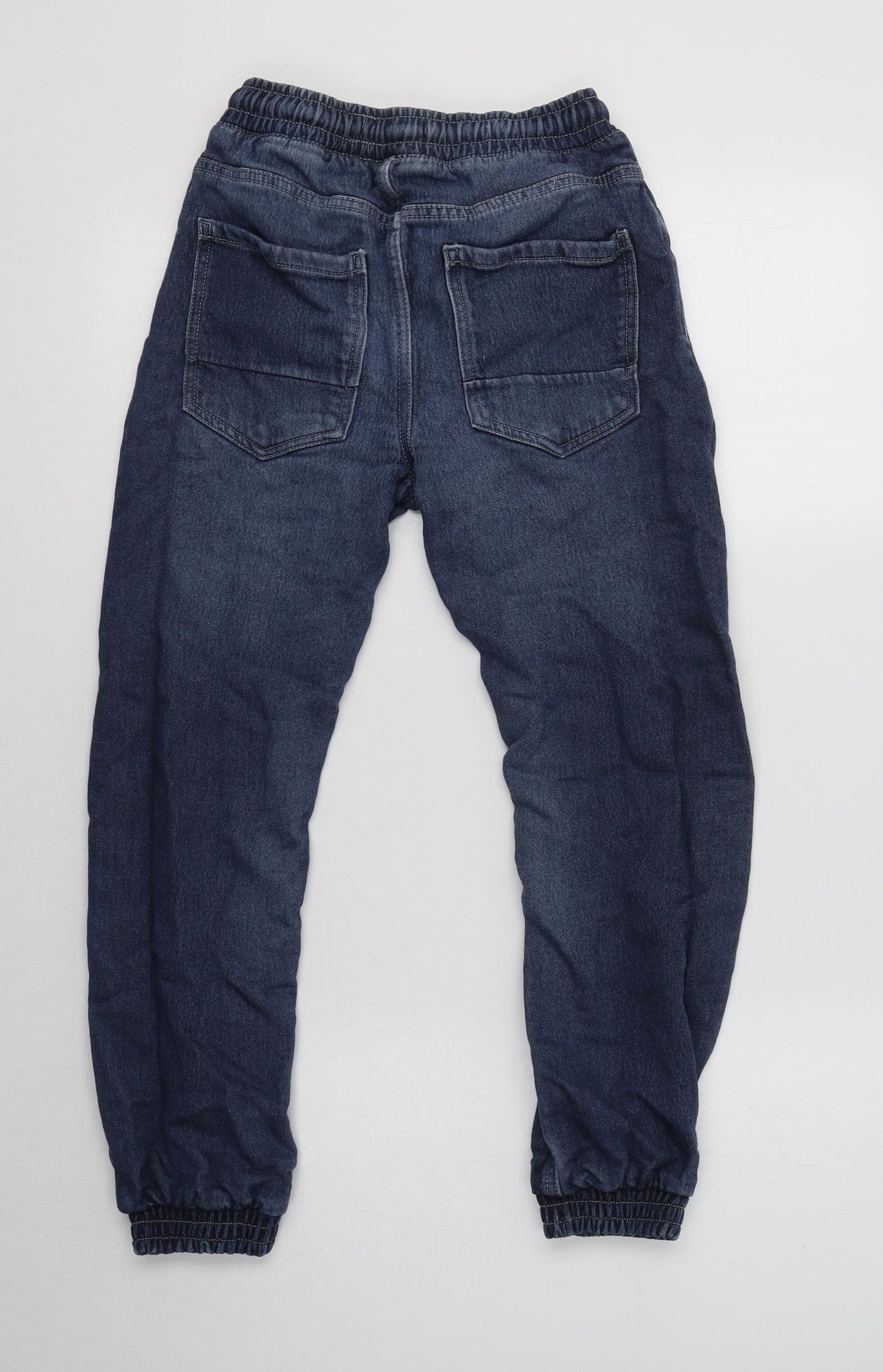 Matalan Boys Blue  Cotton Jogger Trousers Size 10 Years  Regular