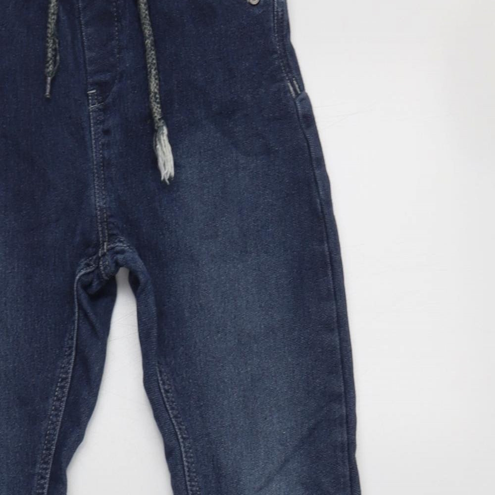 Matalan Boys Blue  Cotton Jogger Trousers Size 10 Years  Regular