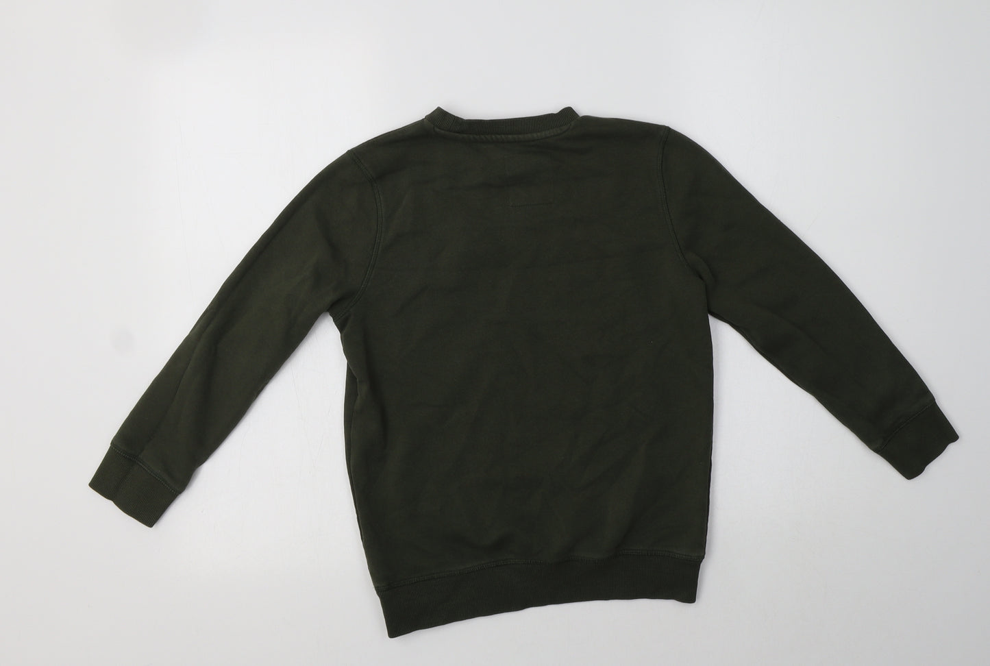 F&F Boys Green  Cotton Pullover Sweatshirt Size 8-9 Years   - Game