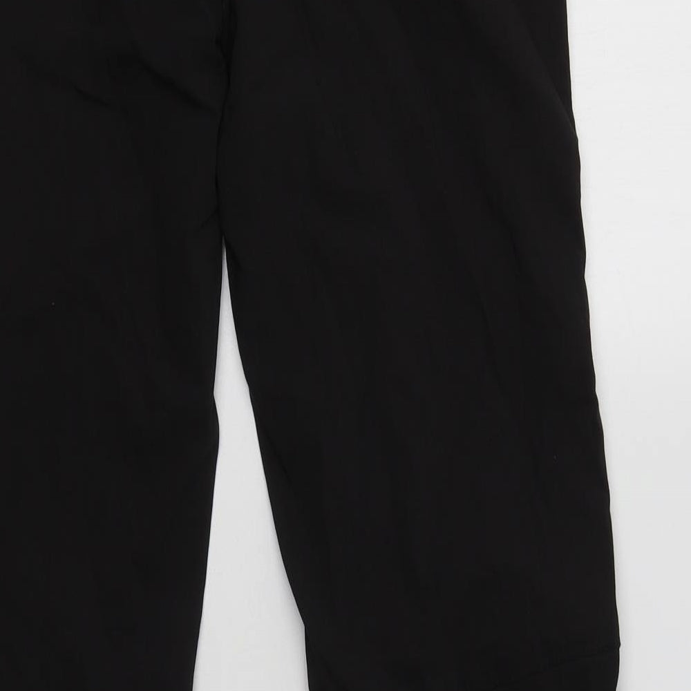 Karrimor Womens Black  Polyester Windbreaker Trousers Size 10 L29 in Regular