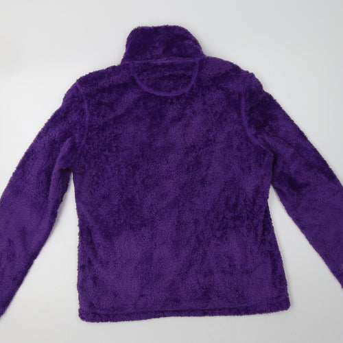 Gelert Womens Purple  Polyester Henley Sweatshirt Size 12