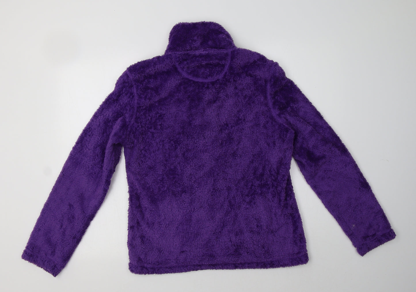 Gelert Womens Purple  Polyester Henley Sweatshirt Size 12