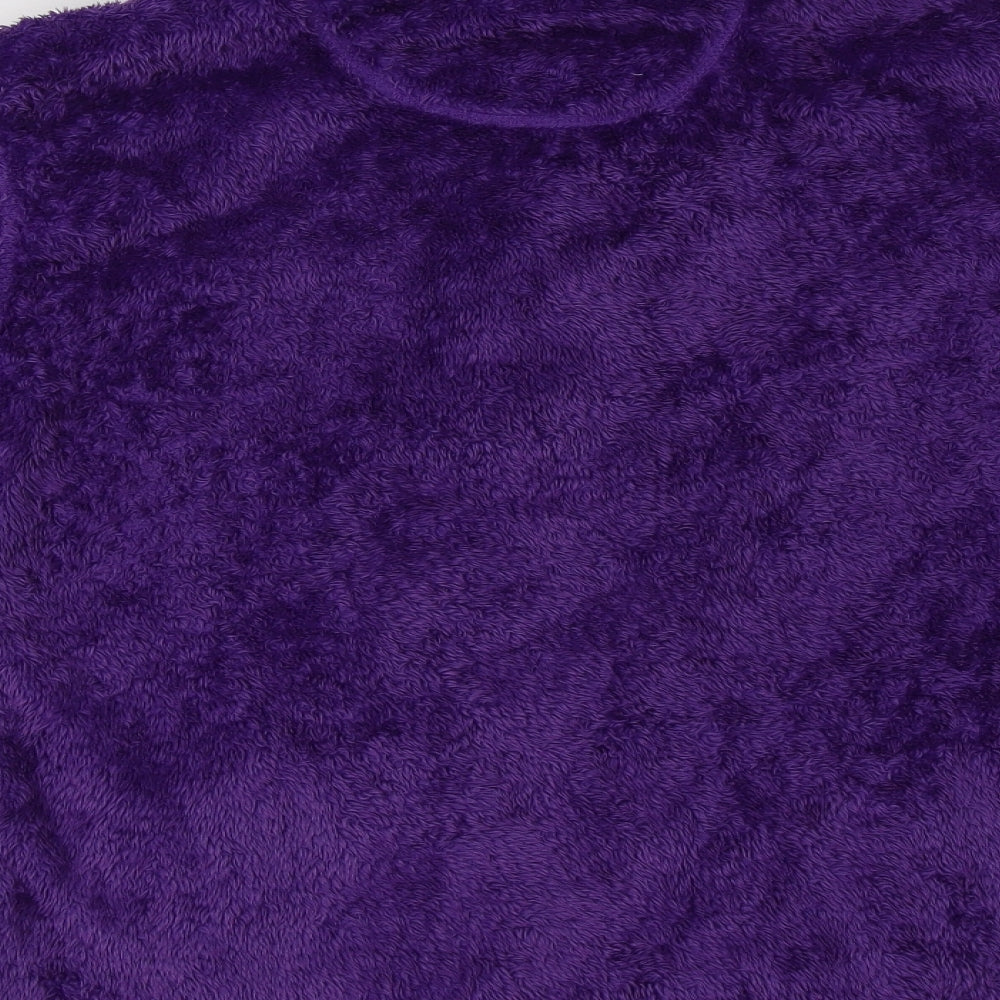 Gelert Womens Purple  Polyester Henley Sweatshirt Size 12