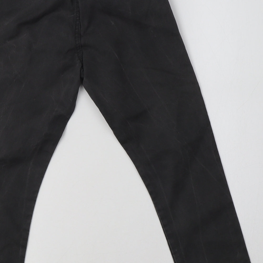 NEXT Boys Grey  Cotton Chino Trousers Size 8 Years  Regular