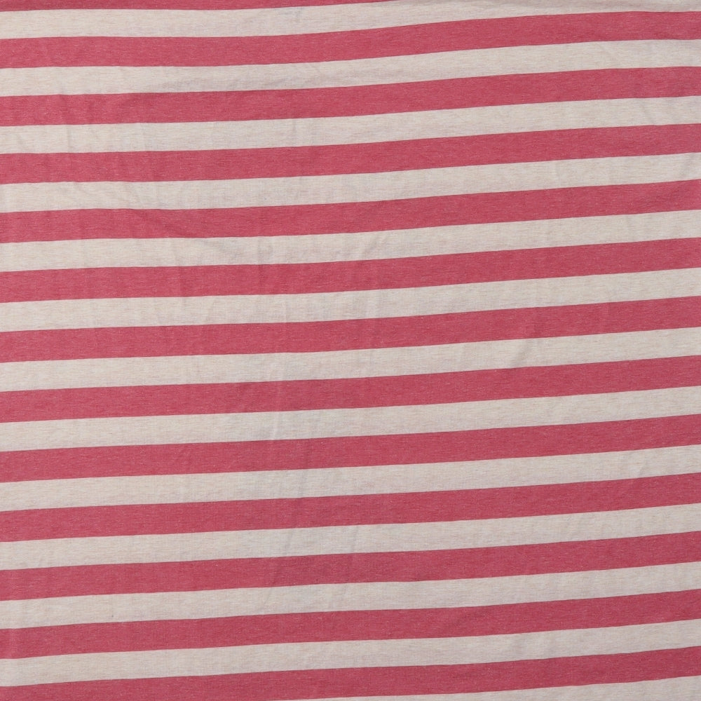 Primark Womens Pink Striped Polyester Top Nightshirt Size XL   - Winnie The Pooh