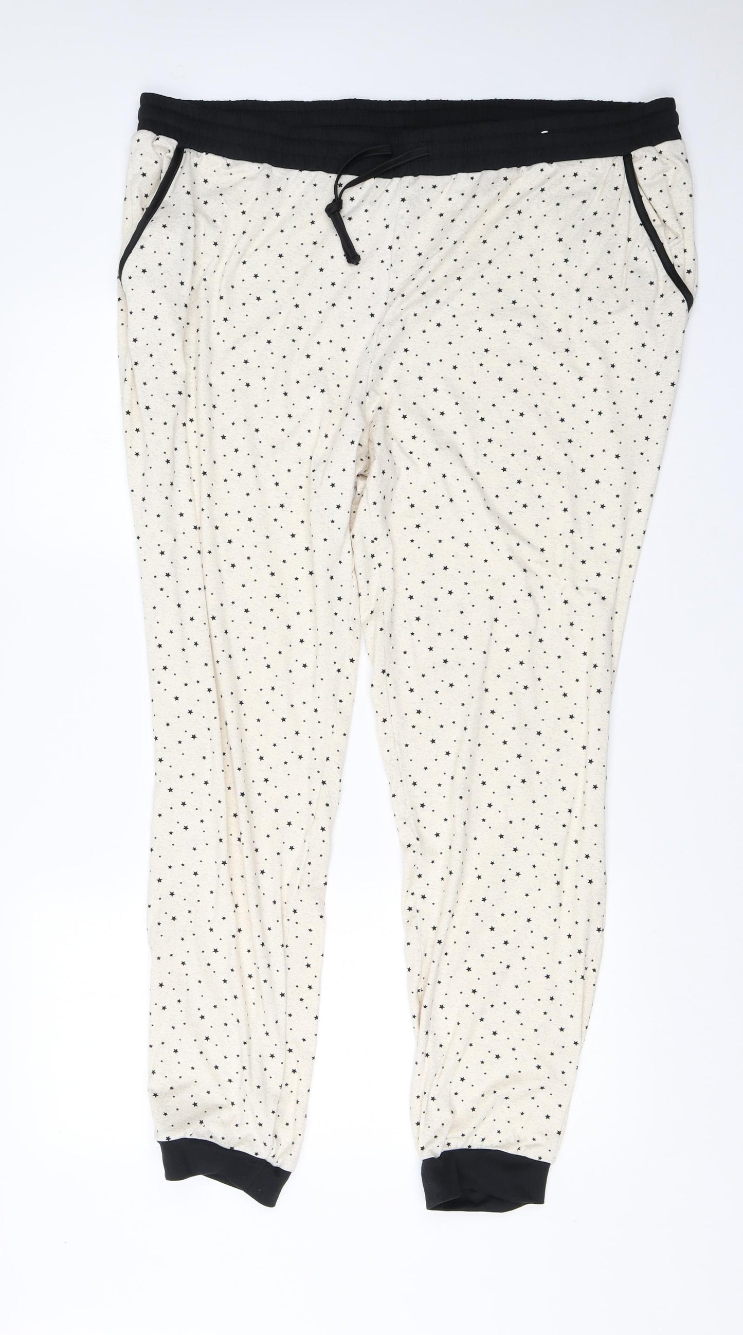 Love to Lounge Womens Beige  Polyester  Pyjama Pants Size XL