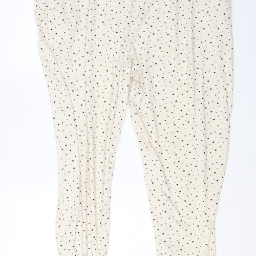 Love to Lounge Womens Beige  Polyester  Pyjama Pants Size XL