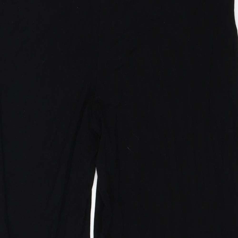 NEXT Womens Black  Viscose Harem Trousers Size 18 L24 in Regular