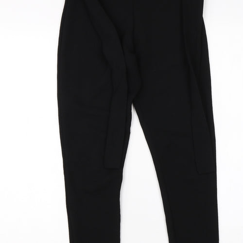 Pretty Little Thing Womens Black  Viscose Dress Pants Trousers Size 6 L26 in Regular