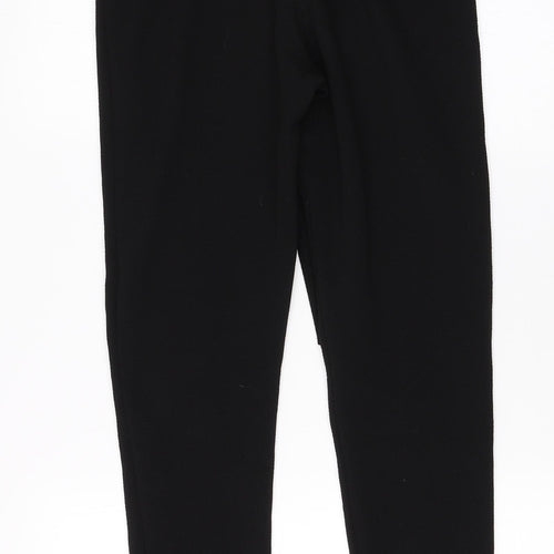 Pretty Little Thing Womens Black  Viscose Dress Pants Trousers Size 6 L26 in Regular