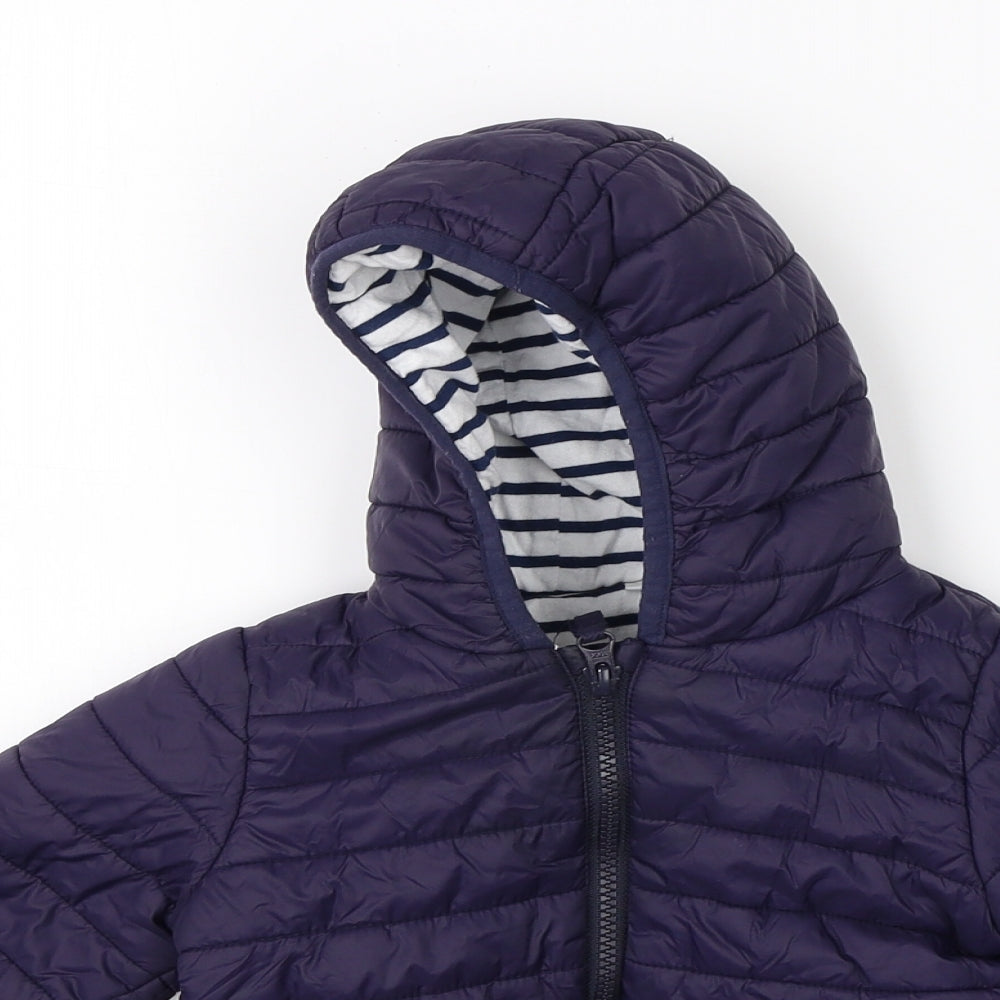 NEXT Boys Blue   Puffer Jacket Coat Size 18-24 Months   Zip