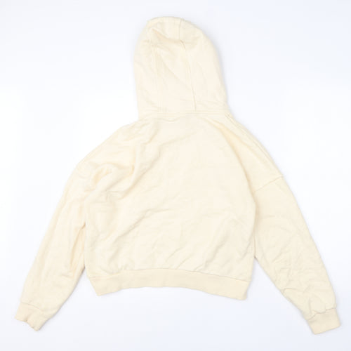 MP Mens Beige  Cotton Pullover Hoodie Size S