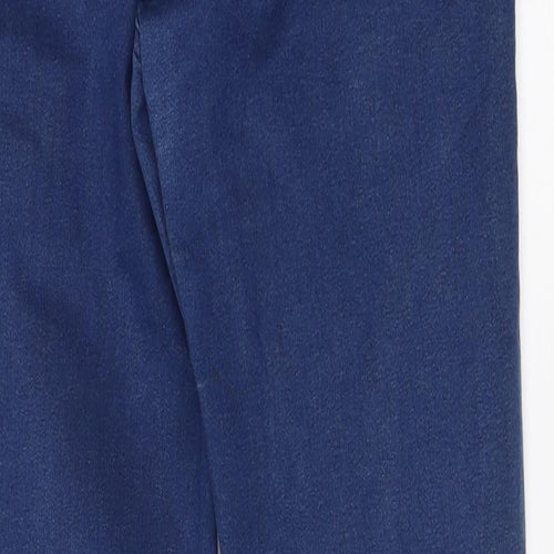 M&S Womens Blue  Cotton Jegging Jeans Size 10 L28 in Regular