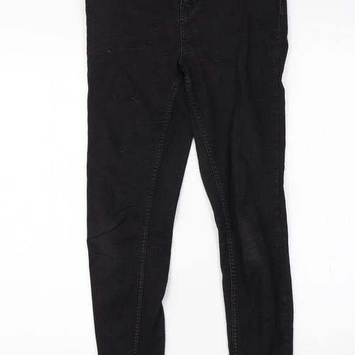 New Look Womens Black  Cotton Skinny Jeans Size 10 L25 in Regular