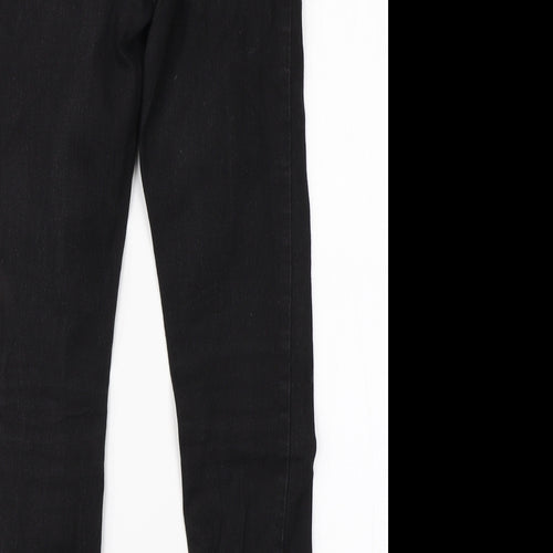 New Look Womens Black  Cotton Skinny Jeans Size 10 L25 in Regular