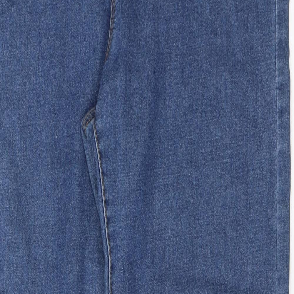 Denim Co Womens Blue  Cotton Skinny Jeans Size 14 L32 in Regular