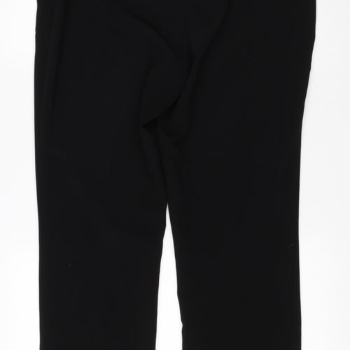 Principles Womens Black  Viscose Dress Pants Trousers Size 12 L28 in Regular