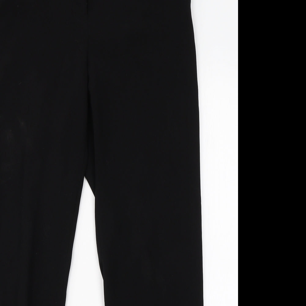 Principles Womens Black  Viscose Dress Pants Trousers Size 12 L28 in Regular
