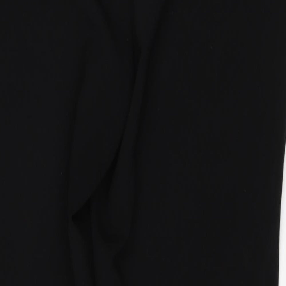 Principles Womens Black  Viscose Dress Pants Trousers Size 12 L28 in Regular