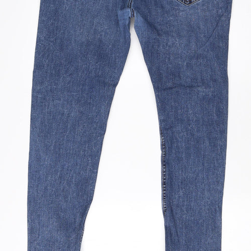 Denim Co Mens Blue  Cotton Skinny Jeans Size 38 L30 in Regular