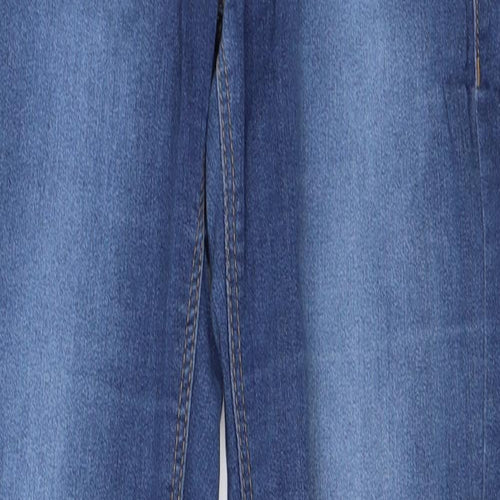 Dorothy Perkins Womens Blue  Cotton Skinny Jeans Size 6 L30 in Regular