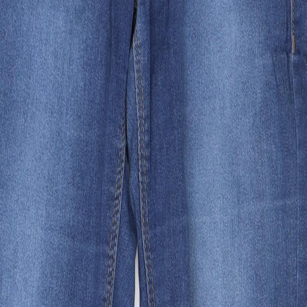 Dorothy Perkins Womens Blue  Cotton Skinny Jeans Size 6 L30 in Regular
