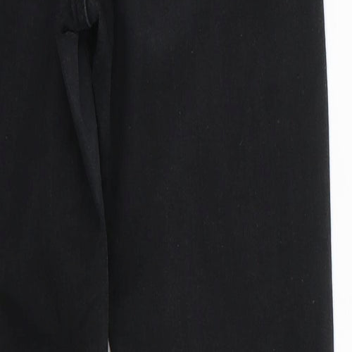 Topshop Jamie Mens Black  Cotton Skinny Jeans Size 25 in L26 in Regular