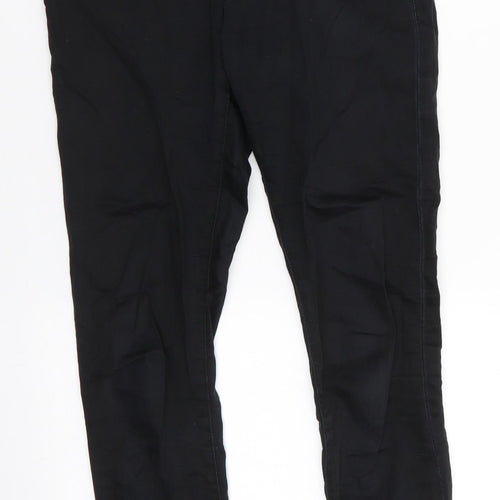 Topshop Moto Mens Black  Cotton Skinny Jeans Size 28 in L28 in Regular