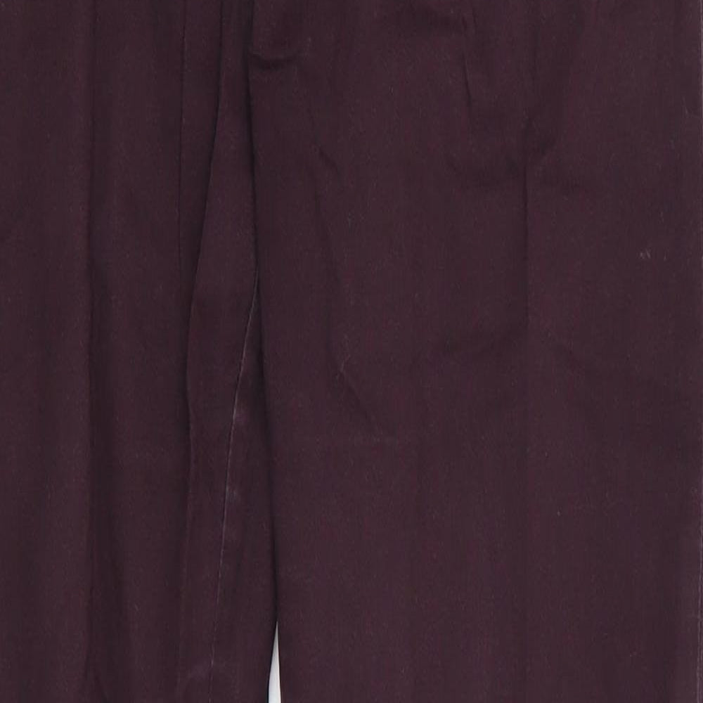 River Island Womens Purple  Cotton Skinny Jeans Size 12 L29 in Regular  - Dark Purple