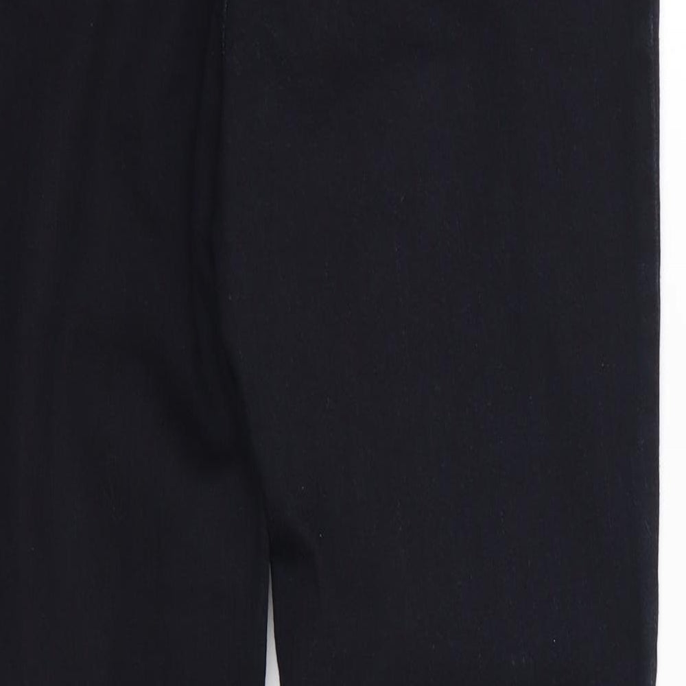 Per Una Womens Blue  Cotton Straight Jeans Size 16 L30 in Regular  - Midnight blue