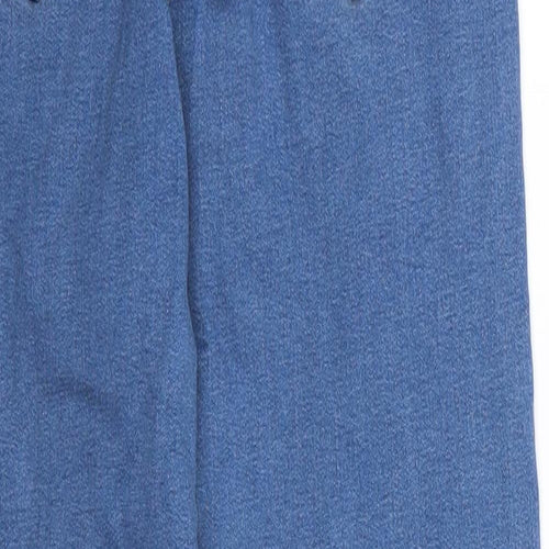 Denim Co Womens Blue  Cotton Cropped Jeans Size 10 L25 in Regular  - Mid blue