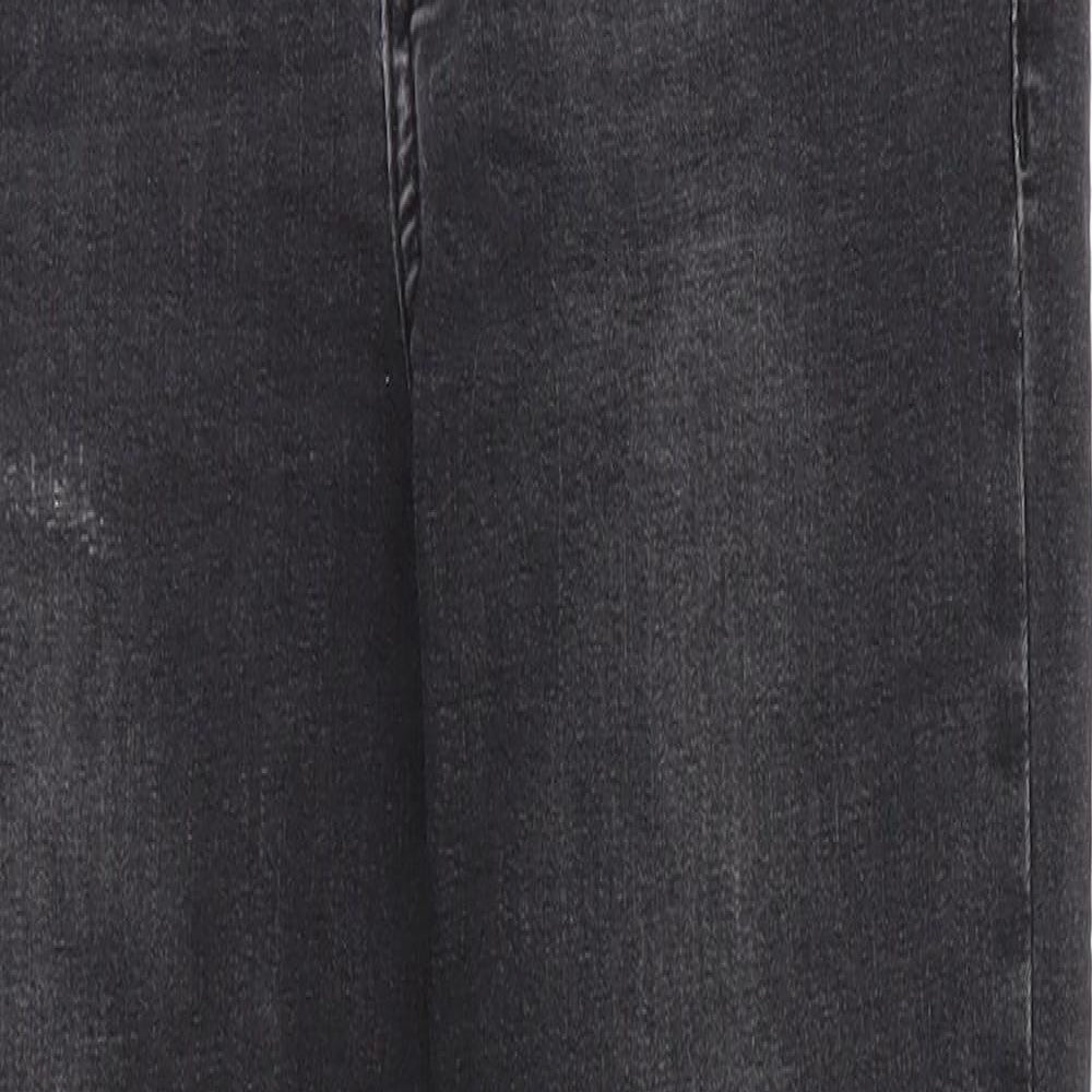 TopShop Moto Mens Black  Cotton Skinny Jeans Size 28 in L26 in Regular