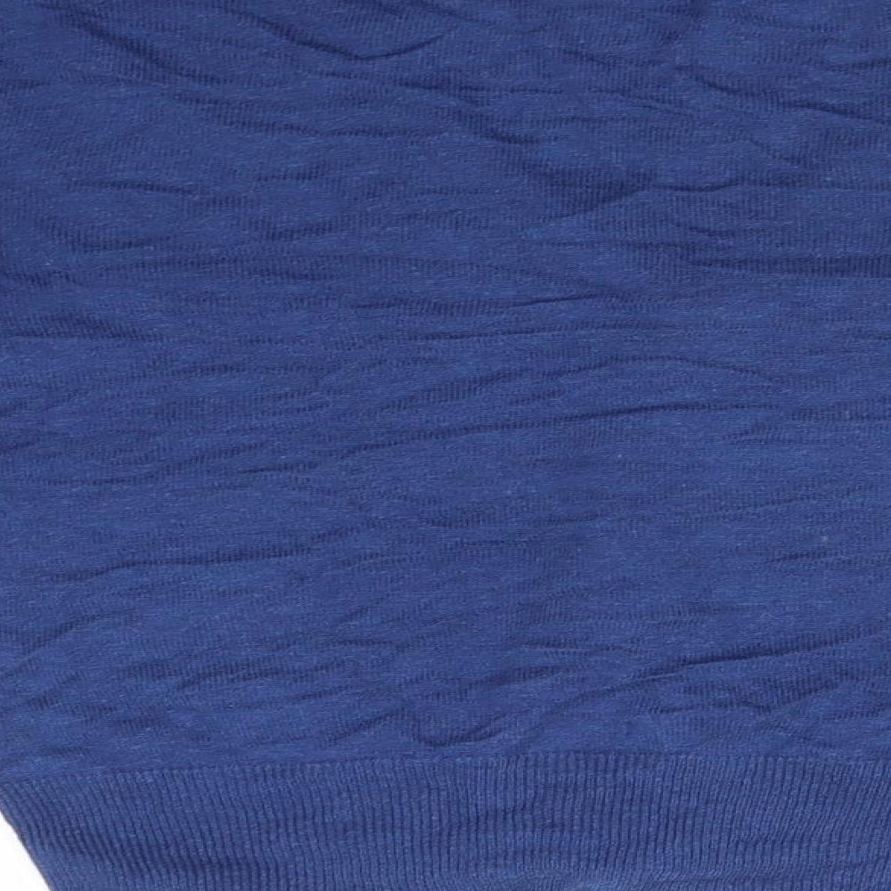 Atmosphere Womens Blue Round Neck   Cardigan Jumper Size 14
