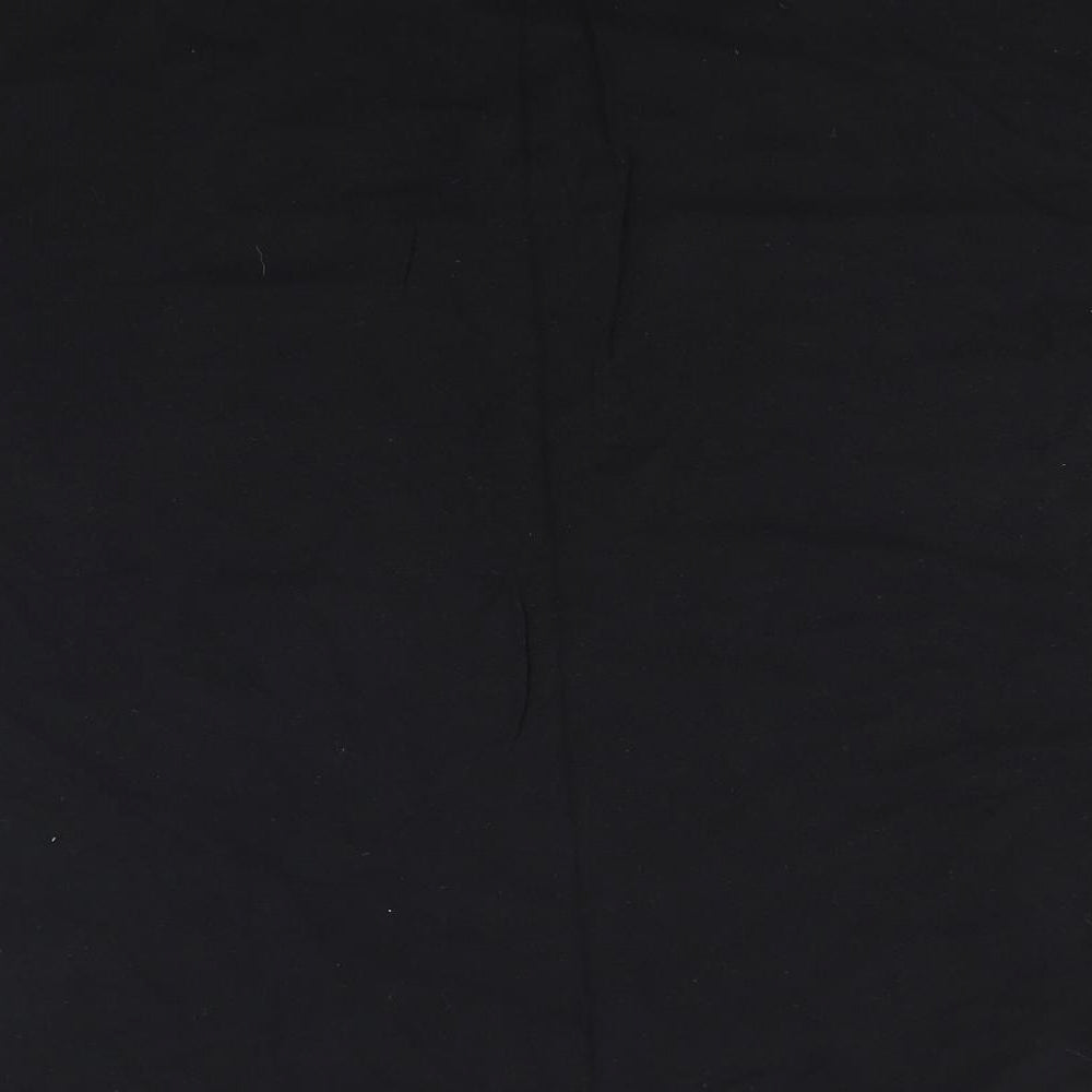 Hanes Mens Black  Cotton  Polo Size XL Collared  - Guinness