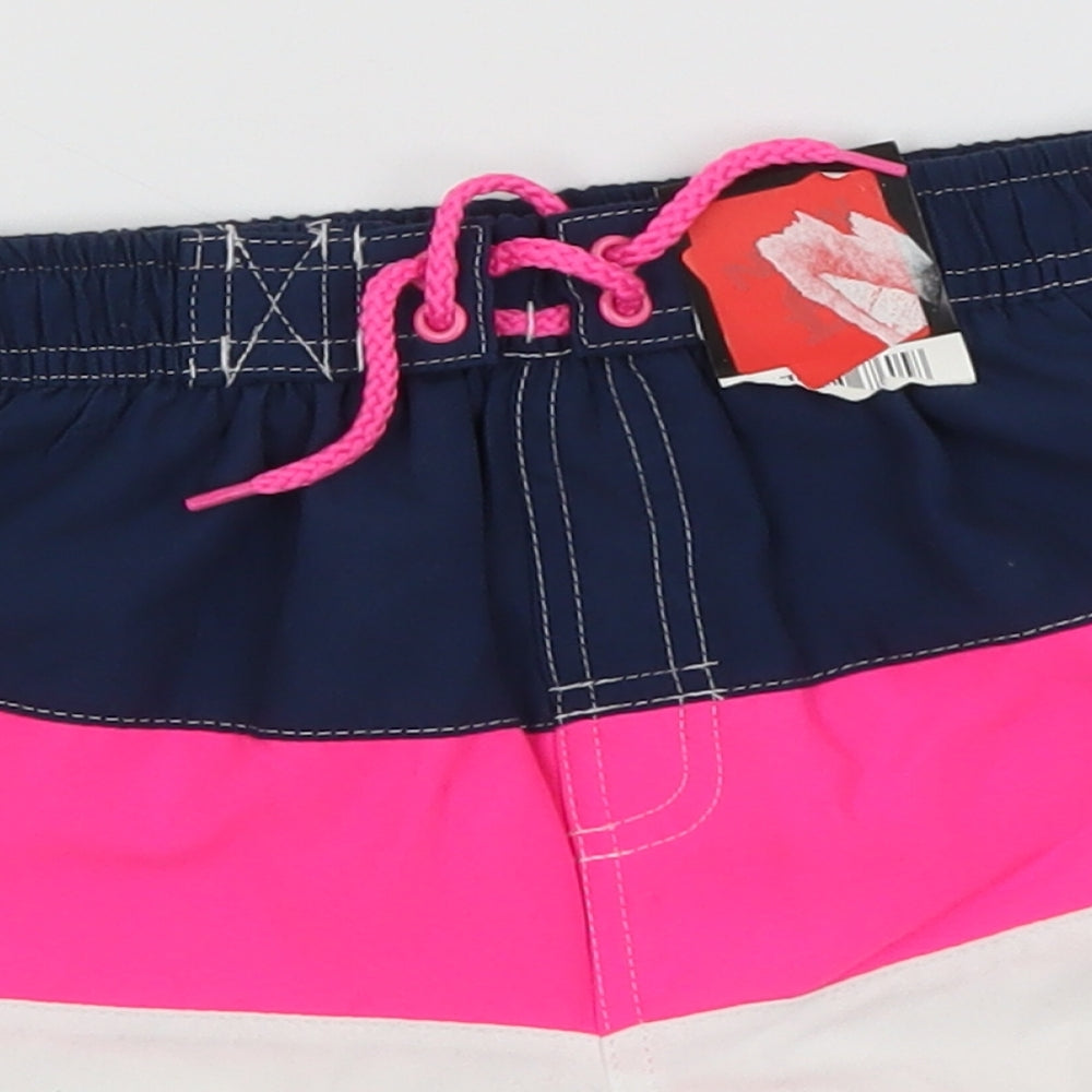 George Girls Pink  Polyester Utility Shorts Size 3-4 Years  Regular