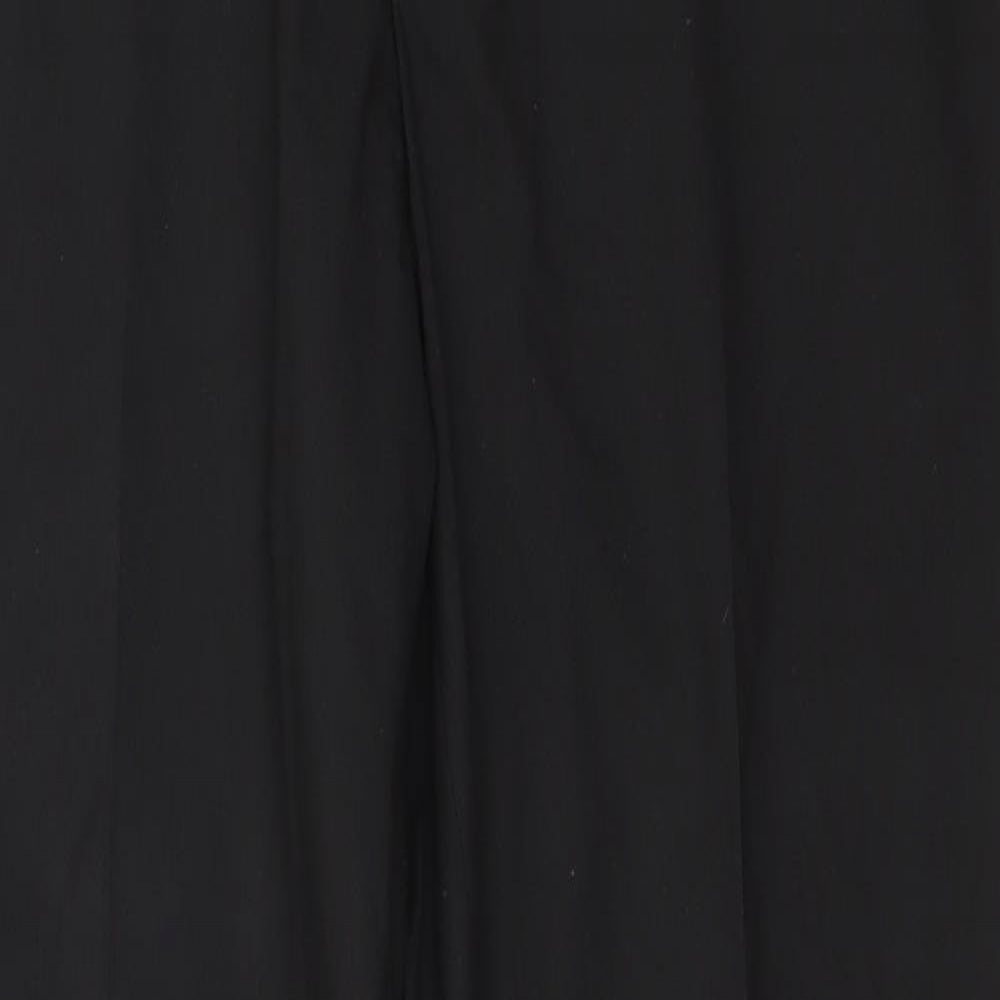 River Island Mens Black  Polyester Trousers  Size 34 in L31 in Regular
