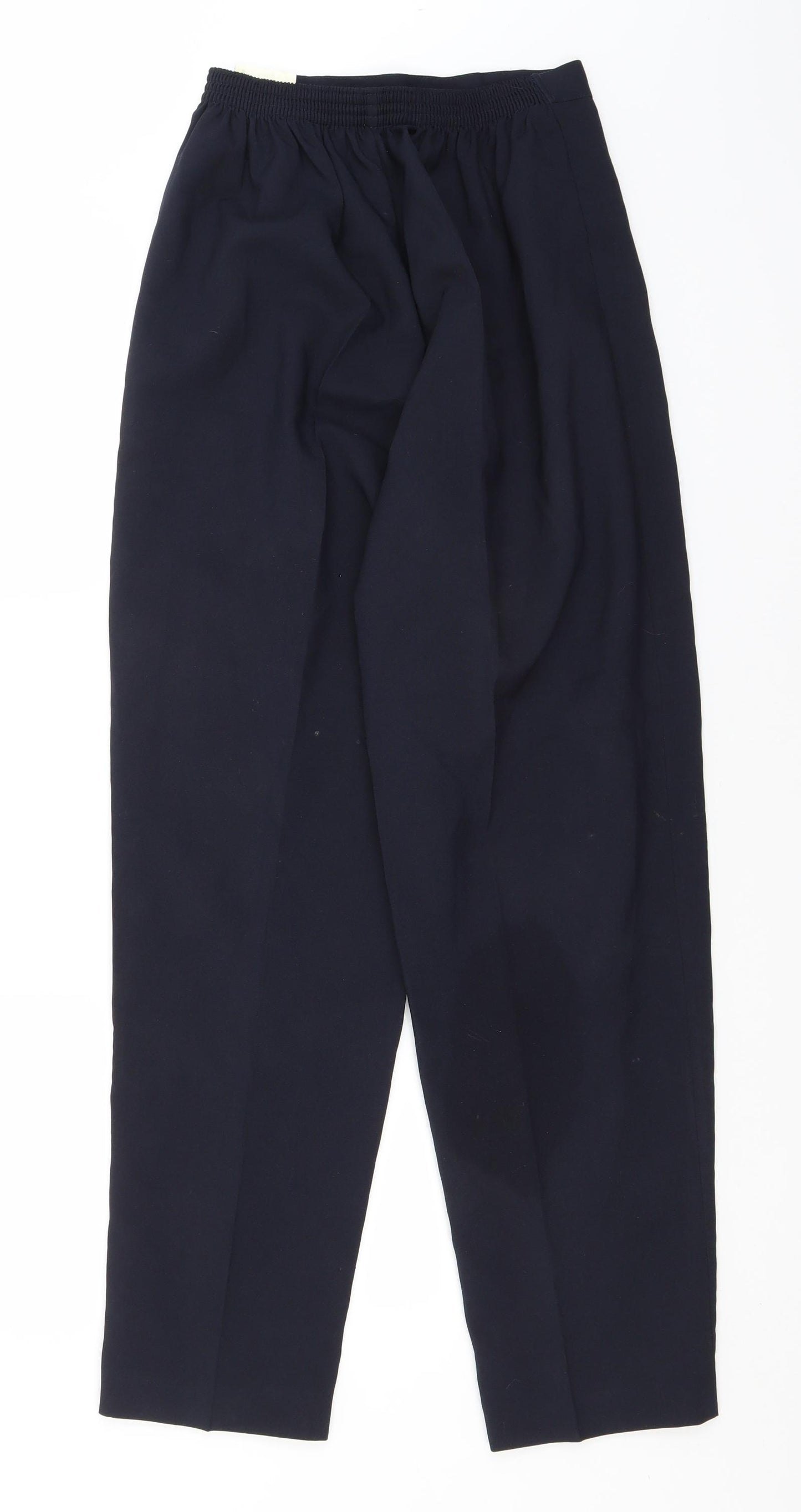 Bonmarché Womens Blue  Polyester Trousers  Size 12 L29 in Regular