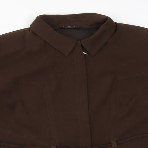 SARAH HAMILTON Womens Brown   Jacket  Size 14