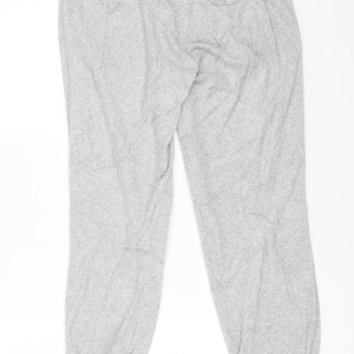 DENIM CO Womens Grey  Cotton Jogger Trousers Size 14 L27 in Regular